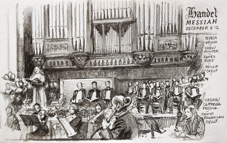 Handel Messiah by James Gurney